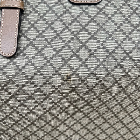 Gucci Brown Diamante Canvas Tote Bag - Picture 10 of 14